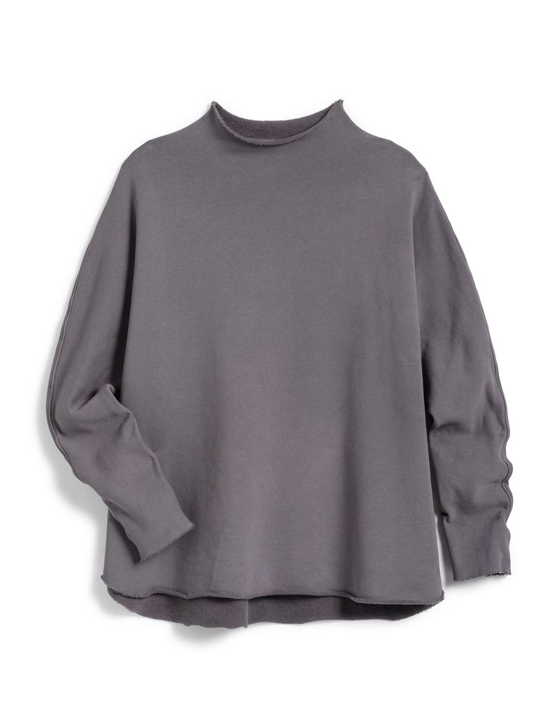 Funnel Neck Long Sleeve Top